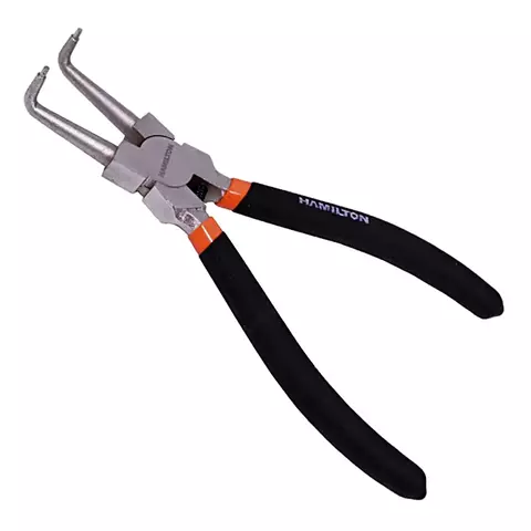 Pinza Seeger interna curva Hamilton 7" 175 mm / Acero vanadio - comprar online