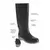 Bota urbana de goma Ombu PVC caña larga negra (Sin puntera) - comprar online