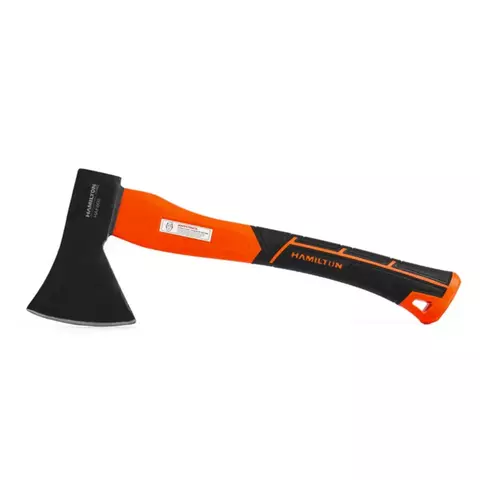 Hacha de mano Hamilton 600 g cabo fibra empuñadura goma - comprar online