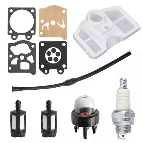Kit bujía, juntas, filtros, bombin motosierras 38 / 45 / 52 cc #3 - comprar online