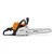 Motosierra Stihl MS 180 compacta y ligera de 2.0 CV 40 cm