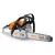 Motosierra Stihl MS 182 C-BE 36 cc arranque fácil / tensor rápido