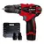 Taladro atornillador inalámbrico Lowen 12 V 10 mm 2 baterías - comprar online