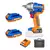 Atornillador llave de impacto Wadfow 20 V inalambrico 2 baterías - comprar online