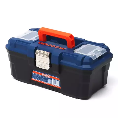 Caja de herramientas Wadfow 13" broche metal con bandeja - comprar online