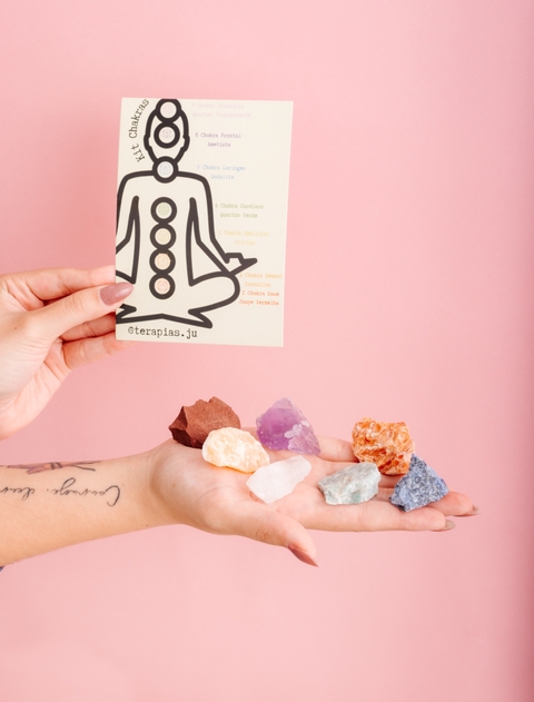 kit Pedras Chakras