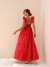Vestido Hanna Vermelho - comprar online