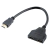 Duplicador Divisor HDMI Y 1 Entrada Macho 2 Saídas Fêmea