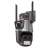Camera wifi Externa Duas Lentes Infravermelho 6MP Com Sirene