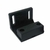Sensor magnético preto para abertura de portas de aço.