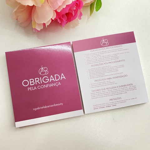 Card Cuidados Personalizado - comprar online