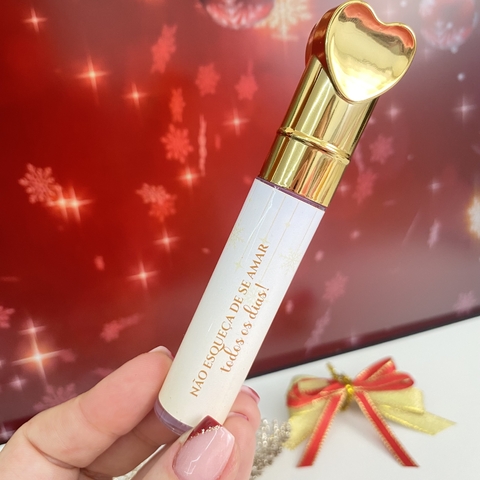 Lip Gloss Magic Pink Personalizado Final de Ano - 10 Unidades
