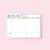 Bloco Planner Semanal Verde