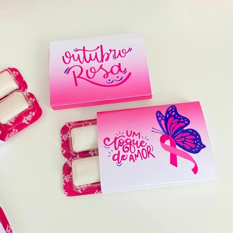 Chiclete - Outubro Rosa