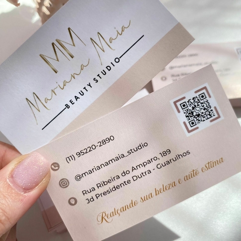 Cartão de Visita Frente e Verso - comprar online