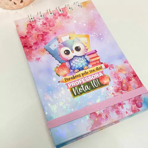 Bloco de Anotações - Professora Nota 10!