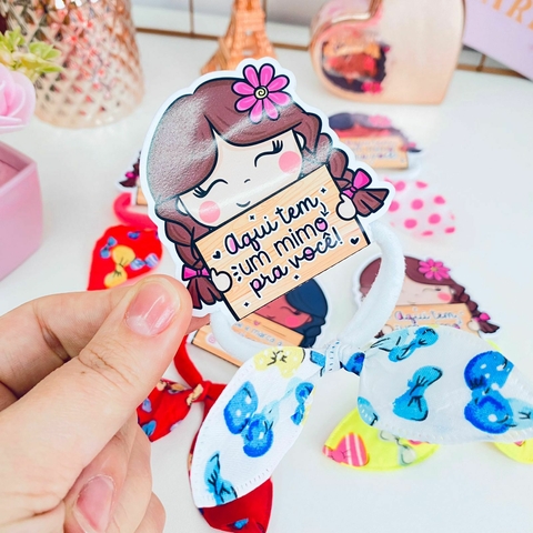 Tag Xuxinha Laço - Menina