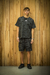 REMERA "BUNNY SMOKER" NEGRA - comprar online