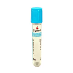 TUBO CITRATO DE SODIO 3,2% (PLASTICO) VACIO X100U BLUTTEST - comprar online