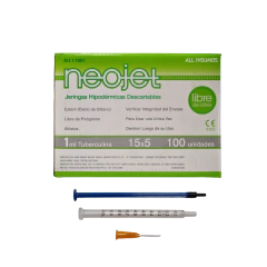JERINGA DES 1ML CON AGUJA NEOJET