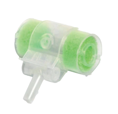FILTRO P/TRAQUEOTOMIA "T" HME ARTICULADO C/PUERTO ESTERIL (ESPONJA) PHARMACARE