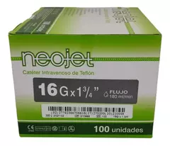 CATETER INTRAVENOSO IMPORTADO X100U - All Insumos