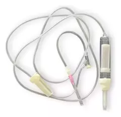 GUIA P/SANGRE CON AGUJA TIPO V-20 (C/RUEDA) DOBLE ENVASADO POLYMED - comprar online