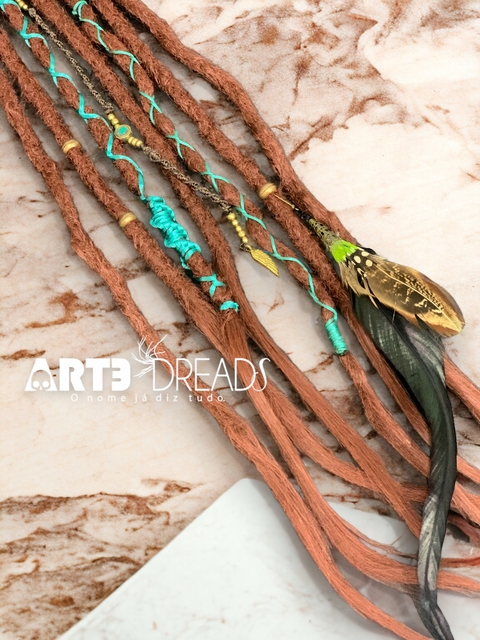 Kit Dreads Ruivo
