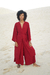 Kimono Longo Cereja - Manto Atelier