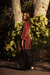Kimono Classic Veludo Marrom - comprar online