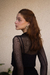 Blusa Tule Preto - loja online