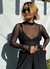 Blusa Tule Preto na internet