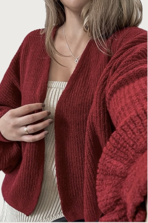 Cardigan Mousse Cropped