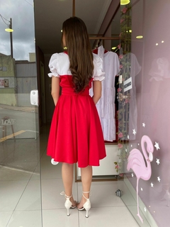 Vestido Vanessa - Vermelho - Limãozinho Doce Store