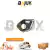 REJILLA FASCIA DELANTERA MT ASX 13-15 F/CROMADO SE L4 4CILINDROS 2.0L 5 PUERTAS IZQ