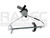 ELEVADOR CRISTAL HD ACCORD TRASERO 03-07 ELECTRICO C/MOTOR IZQ