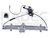 ELEVADOR CRISTAL HD CIVIC DELANTERO 01-06 2 PIN ELECTRICO C/MOTOR DER