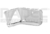 ALERON DEFENSA TRASERO CV CHEYENNE/SILVERADO/CUSTOM 07-13 CROMADO C/HOYO P/SENSOR IZQ