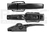 MANIJA TAPA TY HILUX SRV 16-20 GANCHO DE TAPA LISA NEGRO METAL DER/IZQ