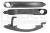 MANIJA EXTERIOR VW EUROVAN 05-10/TRANSPORTER 10-15 CON HOYO PARA LLAVE LISA NEGRA PLASTICO PUERTA CORREDIZA DER/IZQ