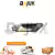 MANIJA INTERIOR VW GOLF 10-14 SIN HOYO PARA SEGURO NEGRO/PLATA PLASTICO TRASERA IZQ