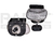 FARO NIEBLA FD RANGER 98-00 C/BASE C/FOCO DEPO IZQ