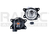 FARO NIEBLA HD CIVIC 16-20 4 PUERTAS/CIVIC 17-20 5 PUERTAS/FIT 18-20 C/FOCO DEPO IZQ