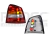 CALAVERA CV ASTRA 00-03 3 Y 5 PUERTAS AMBAR/BLANCO/ROJO CLARA S/FOCO DEPO DER