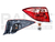 CALAVERA EXTERIOR TY COROLLA 17-19 ROJO/ROSA DEPO IZQ