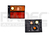 CALAVERA INTERIOR VW JETTA 93-98 AMBAR/ROJO S/FOCO DEPO DER
