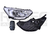 FARO CV AVEO 18-21 MANUAL/ELECTRICO S/MOTOR FONDO CROMADO S/FOCO DEPO DER