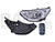 FARO CV AVEO 18-21 MANUAL/ELECTRICO S/MOTOR FONDO CROMADO S/FOCO DEPO IZQ