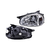 FARO IZQ GM CHEVY 01-03 LISO C/AJUSTES S/FOCO