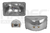 FARO CUADRADO UNIVERSAL H4651 CHICA 2 CONT HL CN
